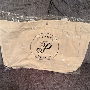 Plunder Cream Tote Bag